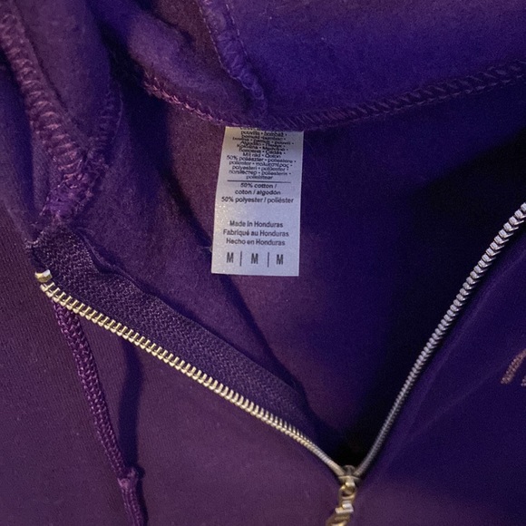 Simplicity Rhinestone Zip-up - Picture 3 of 3